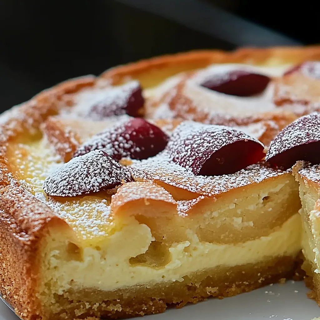 Kirschkuchen mit Schmandhaube