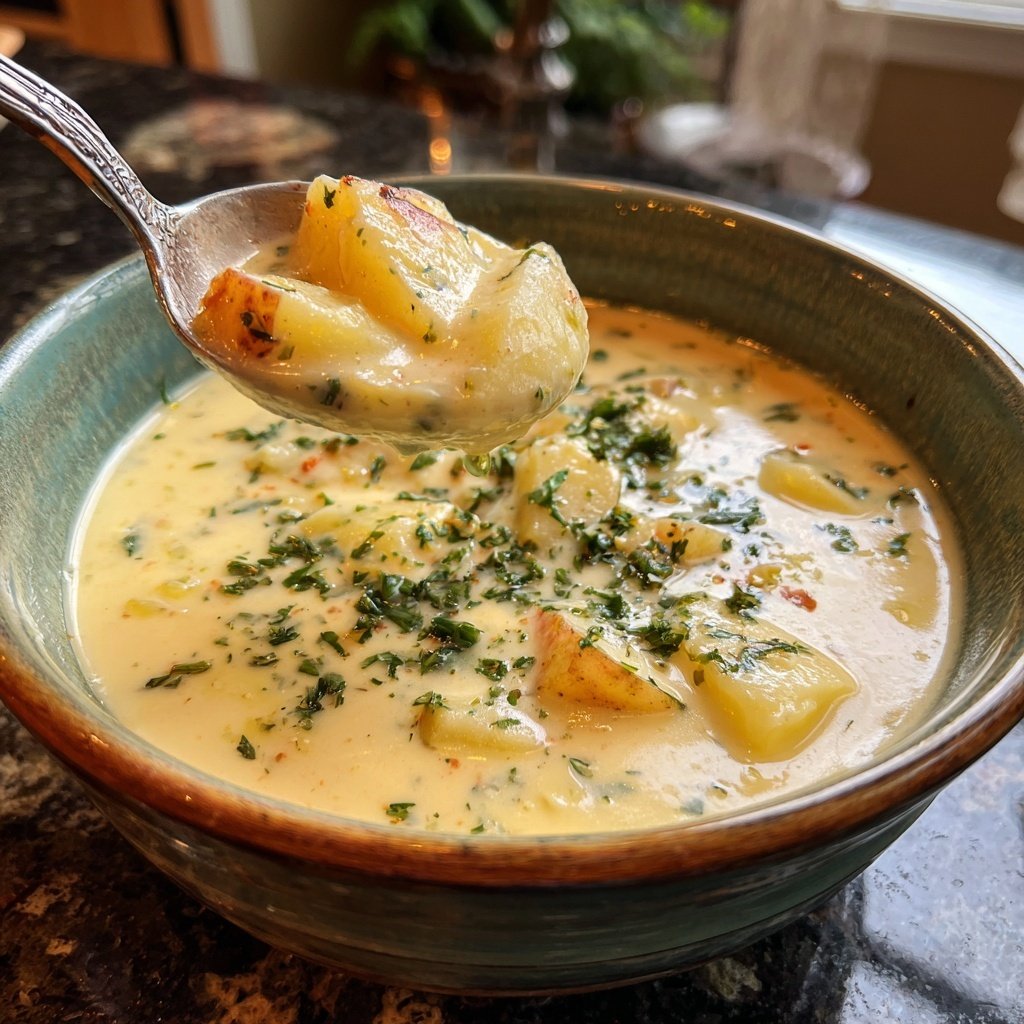 Blumenkohl Suppe Mit Kartoffeln