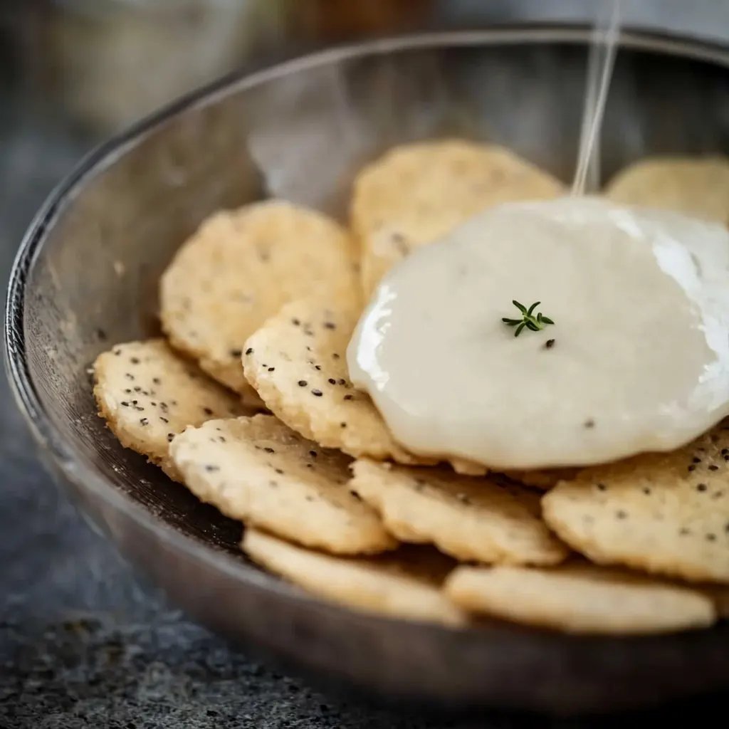 Mohnplätzchen mit Mohnback