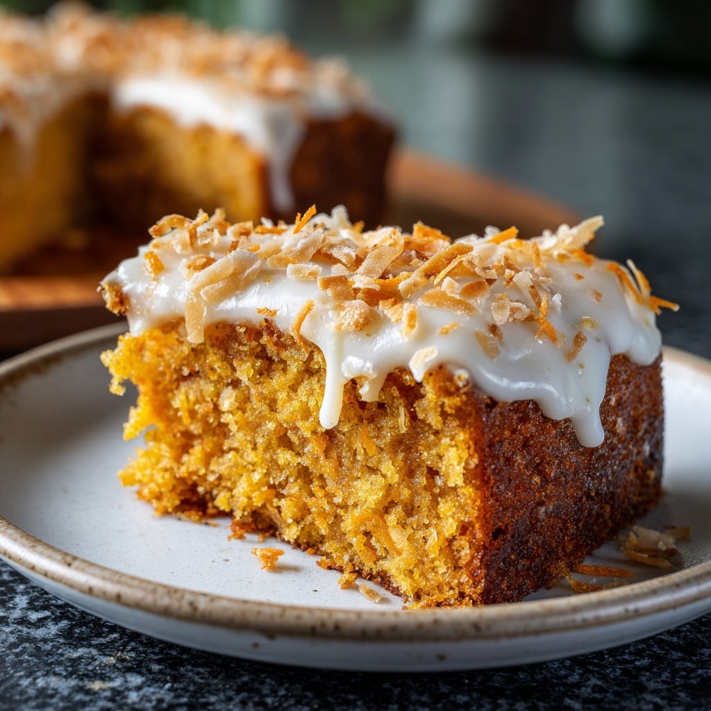 Karottenkuchen Mit Kokos