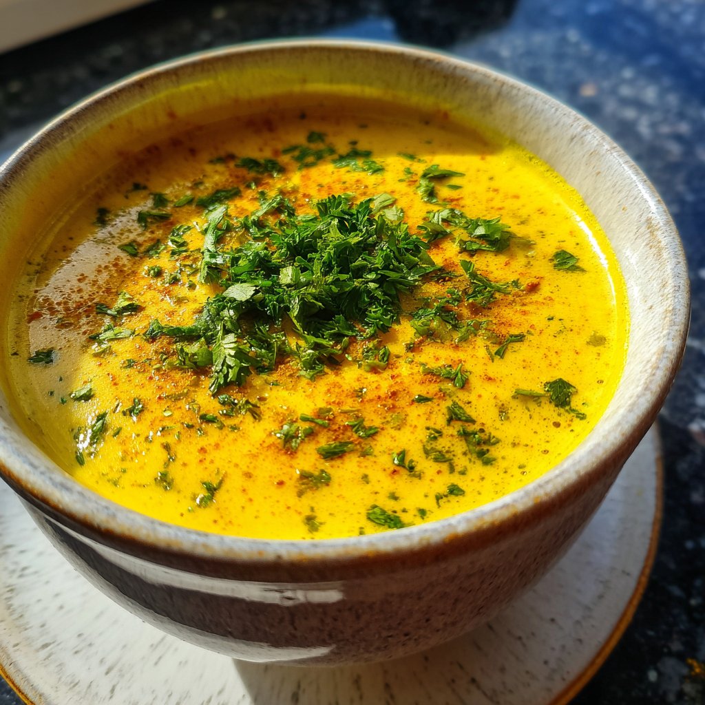 Blumenkohlsuppe mit Kurkuma