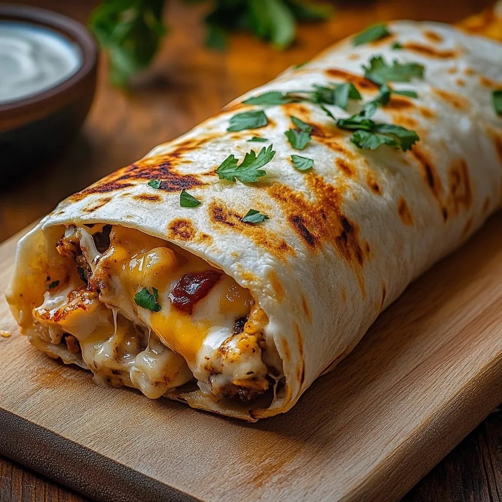 Köstliche Käse-Hühnchen Wraps für jede Gelegenheit