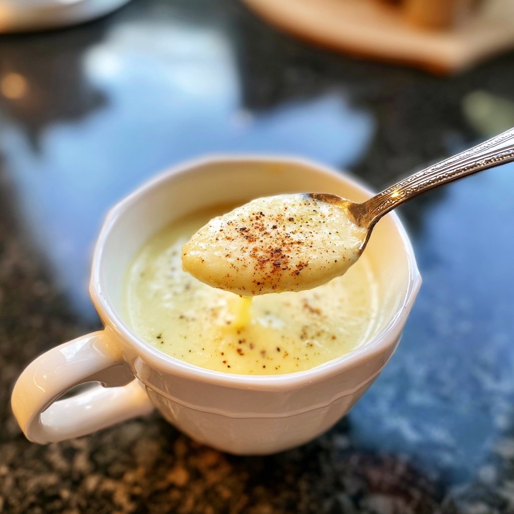 Blumenkohl Suppe Mit Muskat