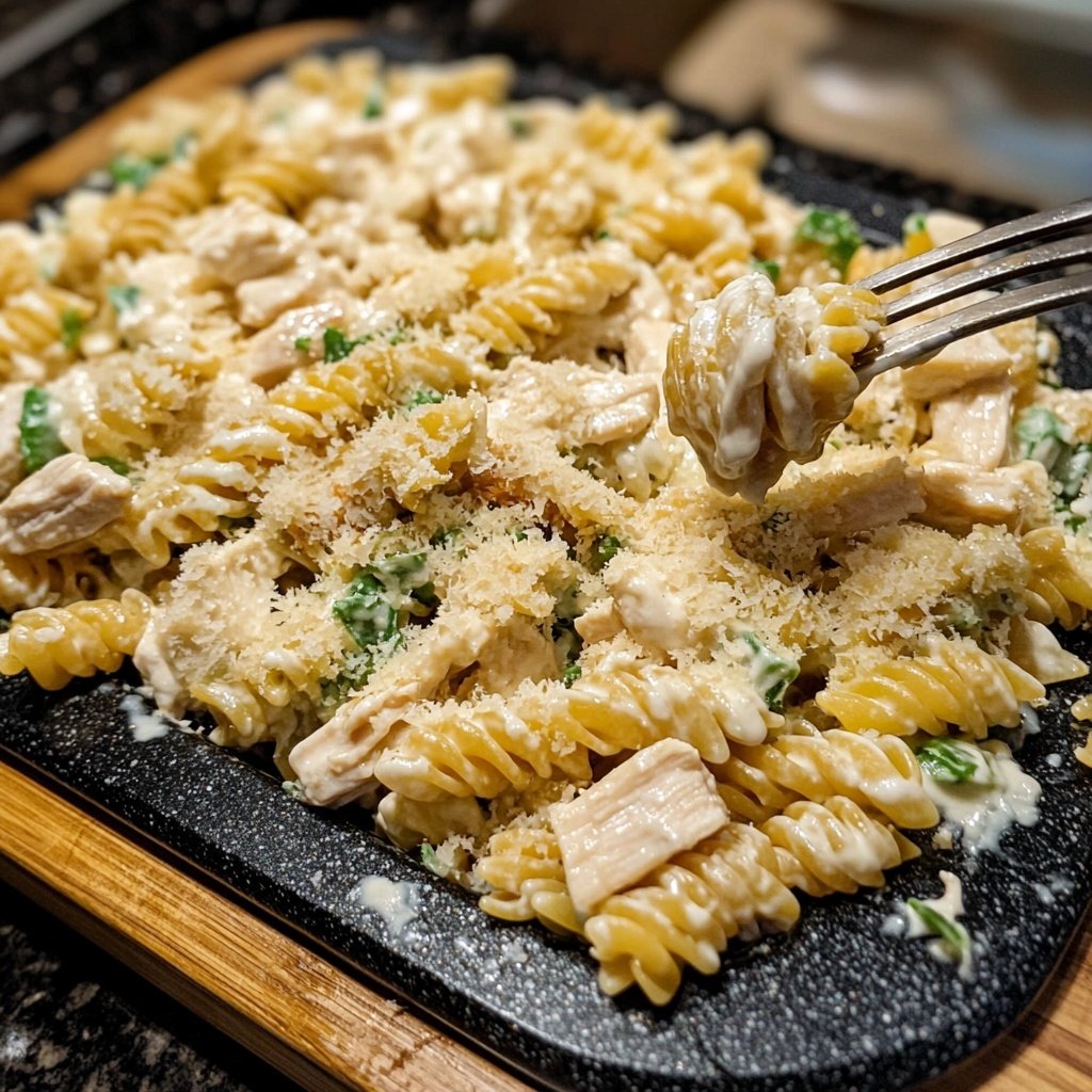 Chicken Caesar Pasta Salat