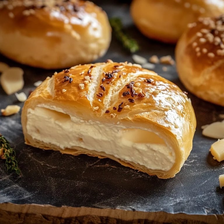 Schinken Käse Hörnchen