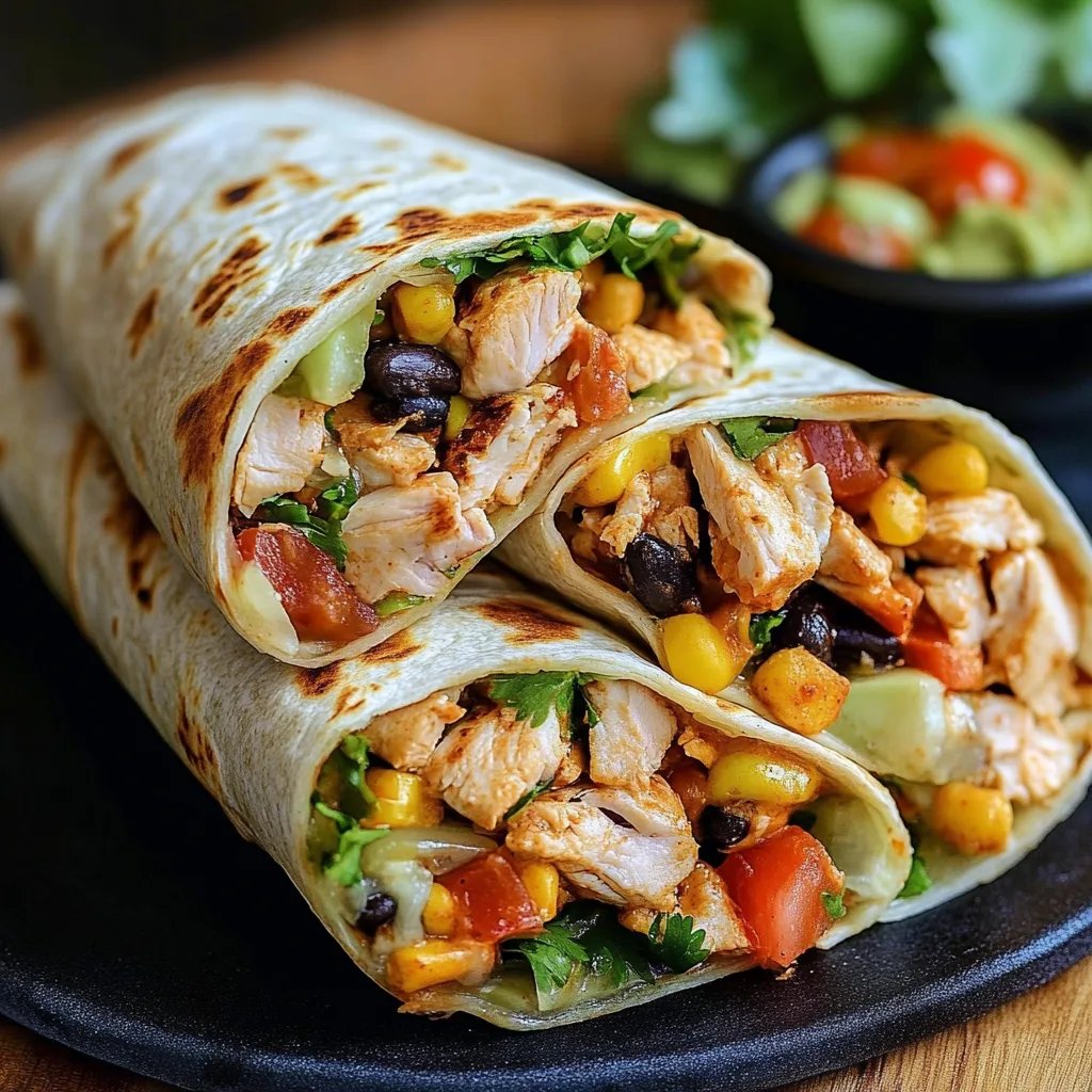 Southwest Hähnchen Wrap