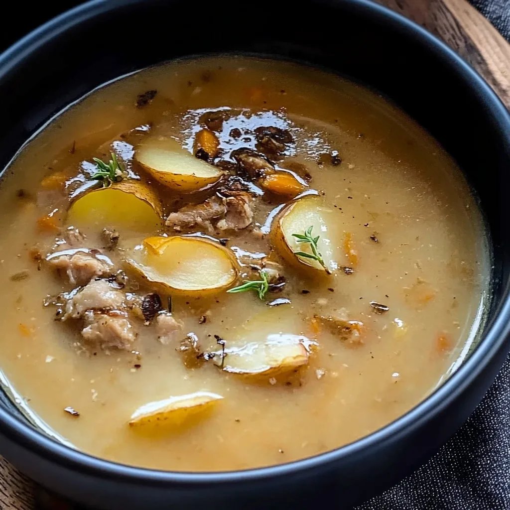 Winterliche Maronensuppe