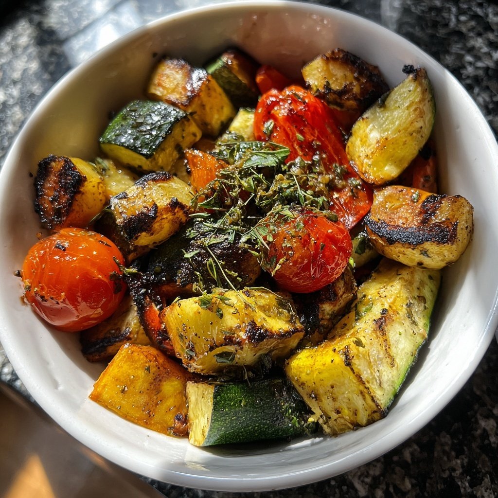 Gegrilltes Gemüse Mit Kräutern