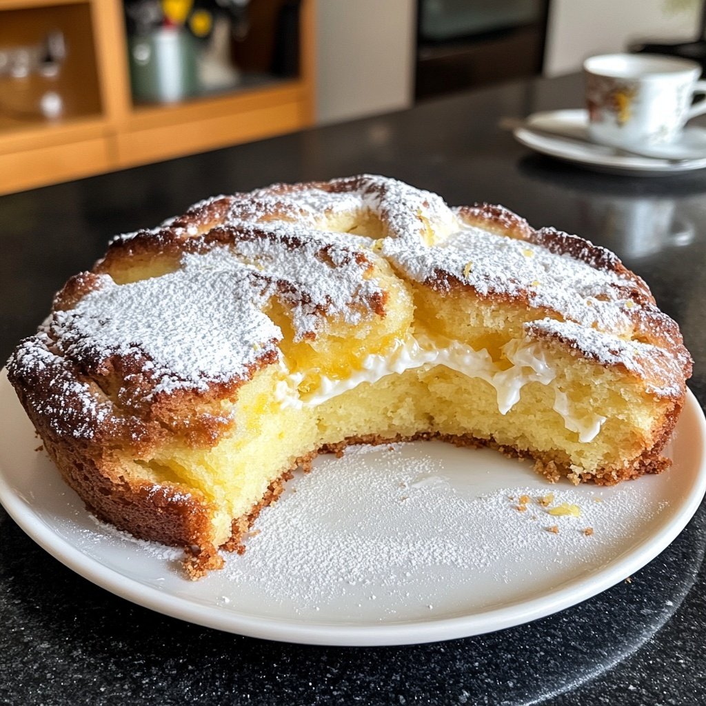 Zitronenkuchen ohne Ei